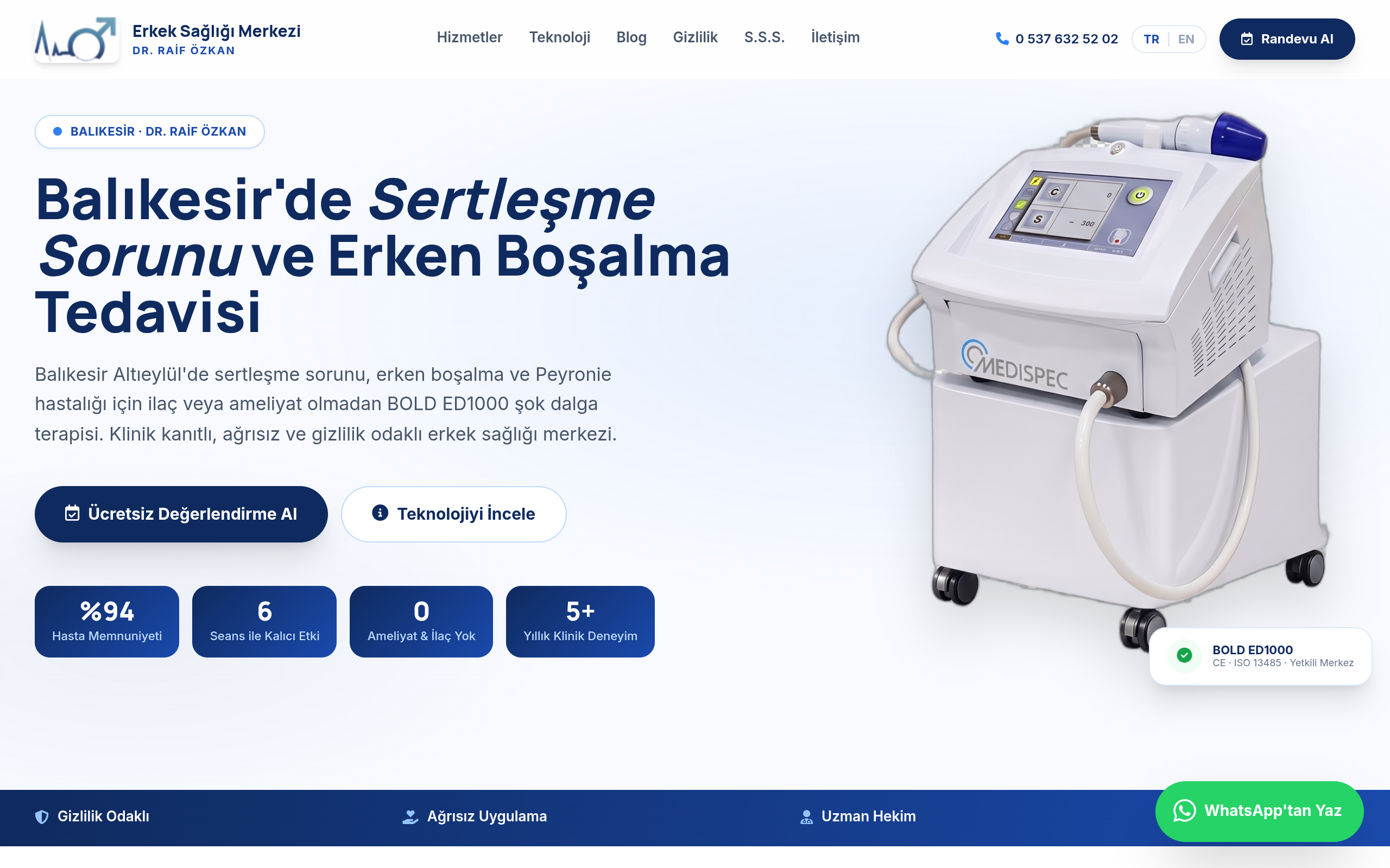 Erkek Sağlığı Merkezi